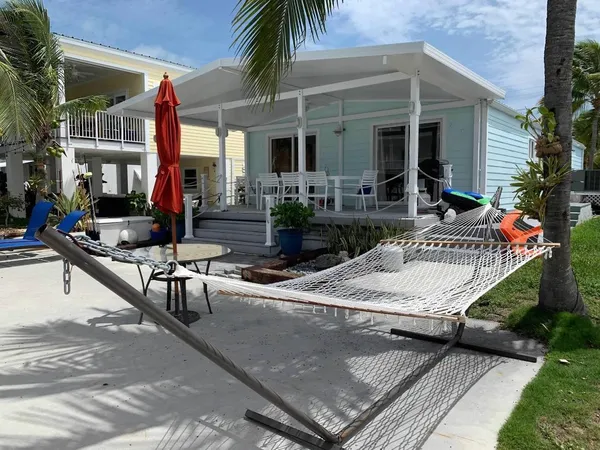 a view of a house with patio