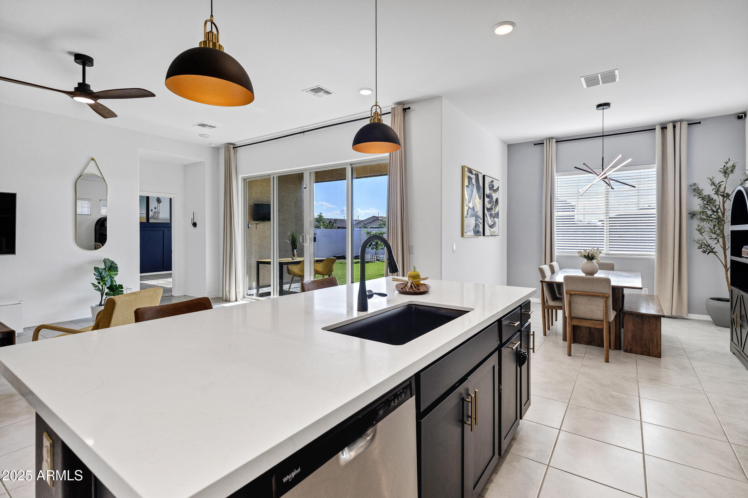 23025 East Happy Road Queen Creek, AZ 85142 - Photo 12 of 31 a kitchen with a counter space cabinets and appliances