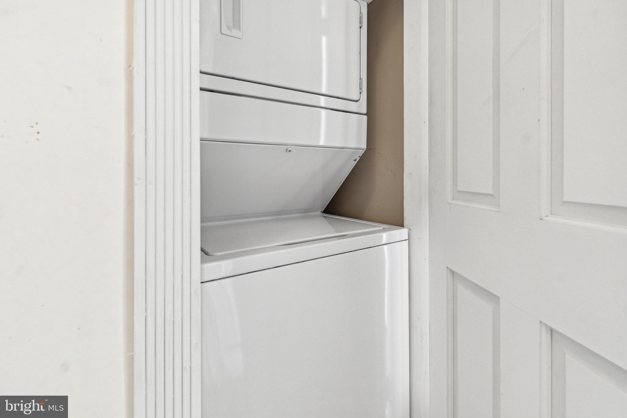 1244 34th Street Northwest Washington, DC 20007 - Photo 20 of 26 a utility room with dryer and washer