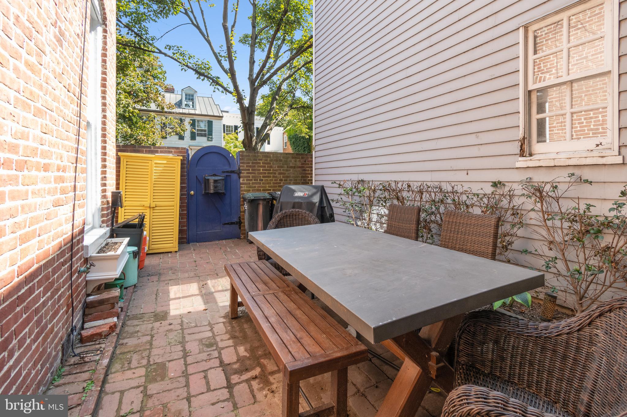 1244 34th Street Northwest Washington, DC 20007 - Photo 21 of 26 an outdoor space with furniture