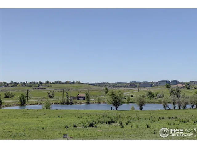 a view of an outdoor space and mountain view