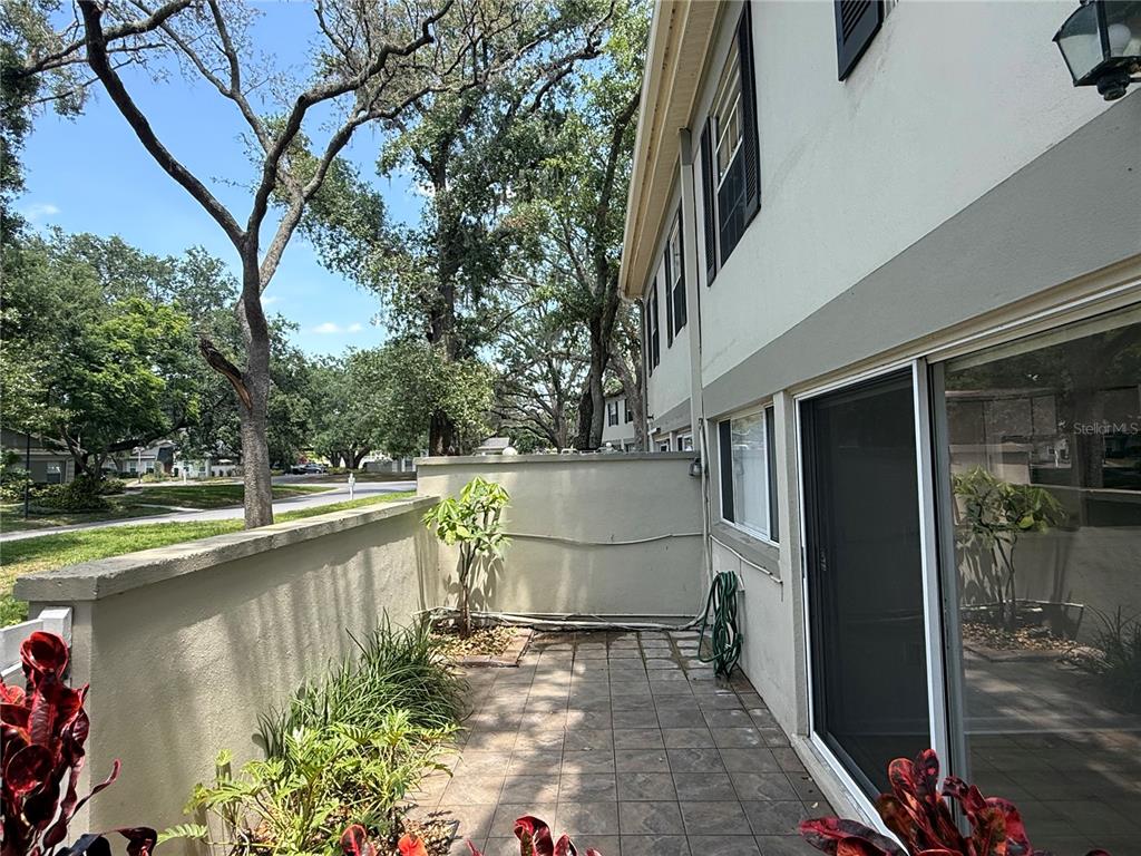 6206 Dewdrop Way Temple Terrace, FL 33617 - Photo 16 of 23 a view of a balcony with plants