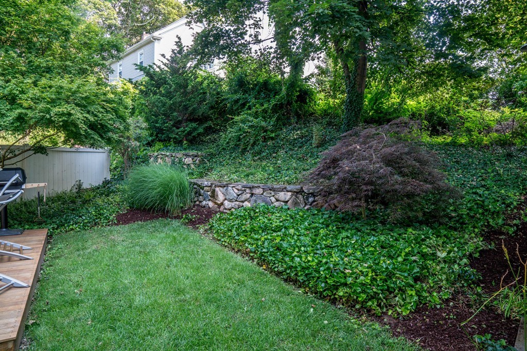 67 Cedar Road Medford, MA 02155 - Photo 26 of 30 a view of backyard with green space