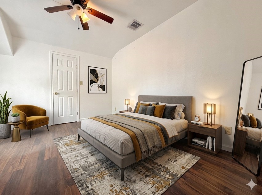 421 Sidney Street, Unit 1 Houston, TX 77003 - Photo 9 of 20 Unit 1 Upstair bedroom