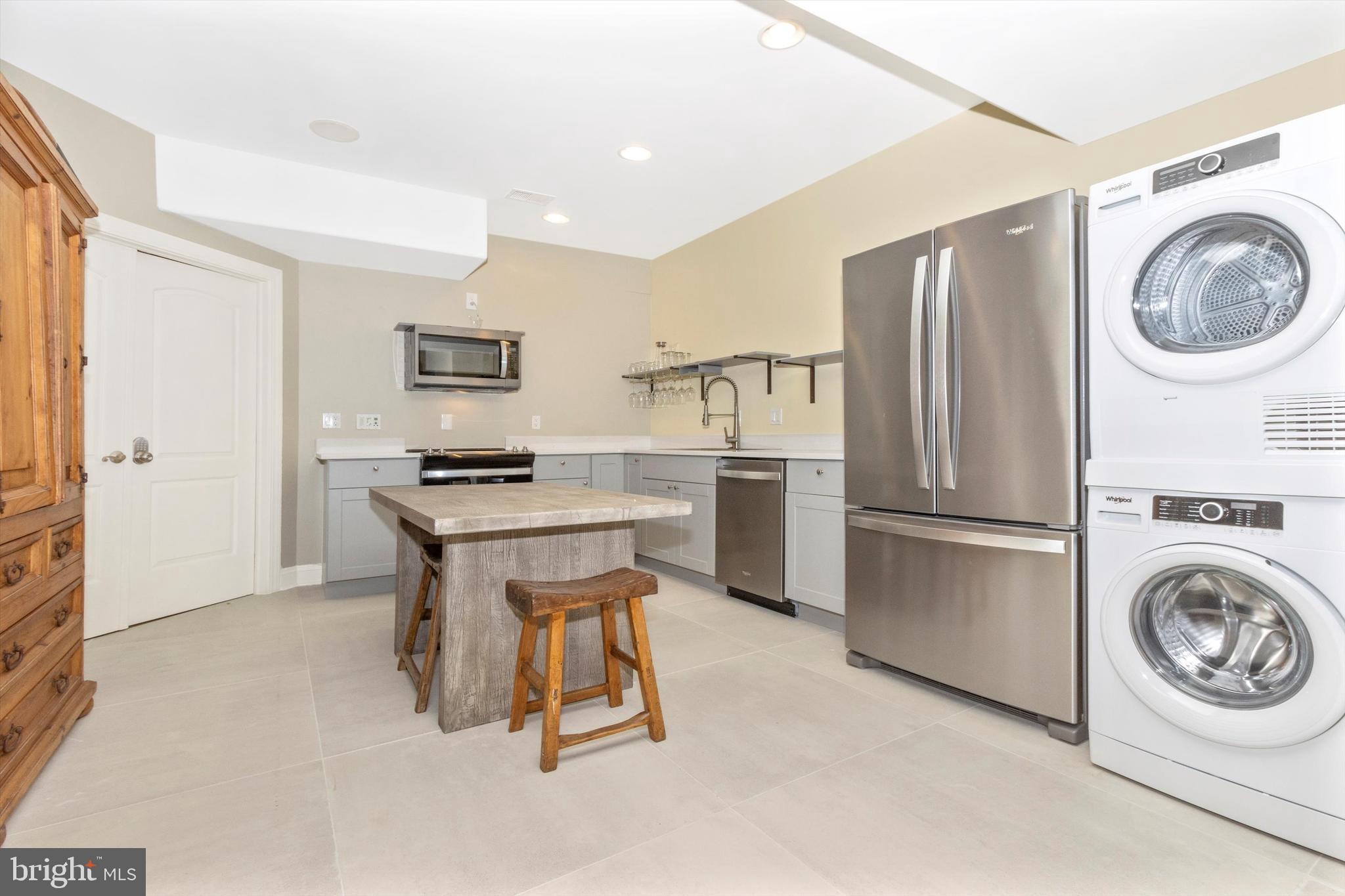 4083 Reels Mill Road Frederick, MD 21704 - Photo 60 of 96 Basement Full Kitchen w/ Washer & Dryer