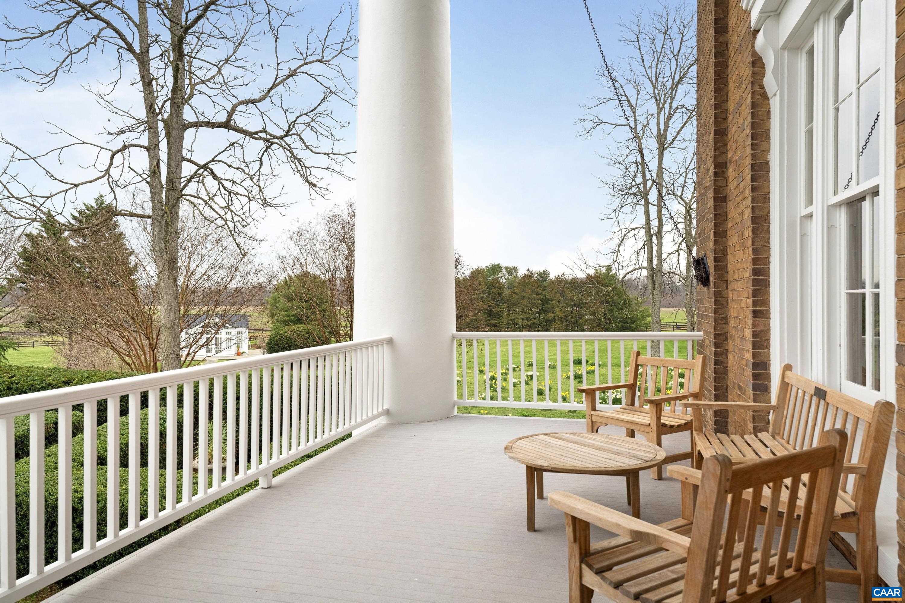 23501 A Greenville Road Culpeper, VA 22701 - Photo 36 of 69 a view of balcony with furniture and city view