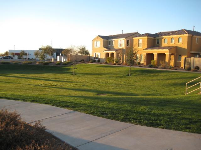 3247 East Tyson Street Gilbert, AZ 85295 - Photo 29 of 34 a front view of a house with a garden