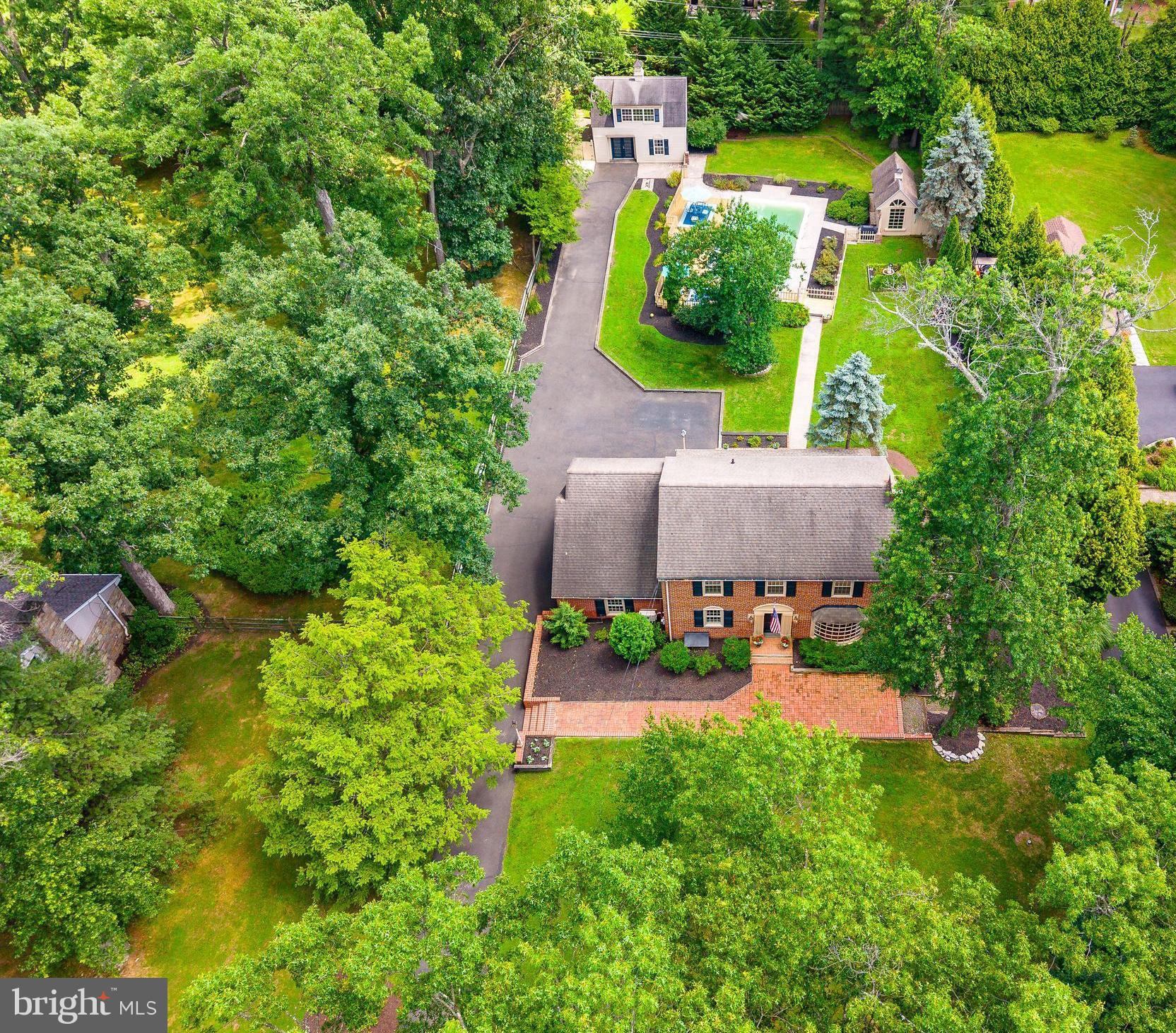719 Cedar Hill Road Ambler, PA 19002 - Photo 2 of 48 Aerial View