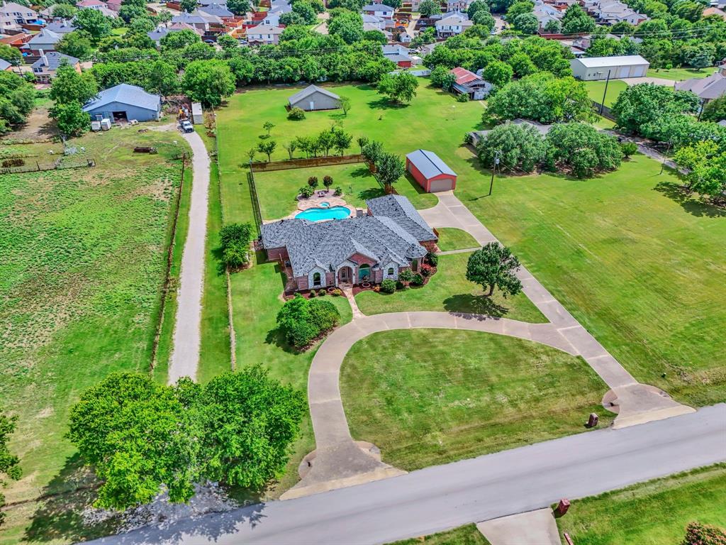 50 Buckingham Lane Allen, TX 75002 - Photo 1 of 39 Aerial perspective of suburban area