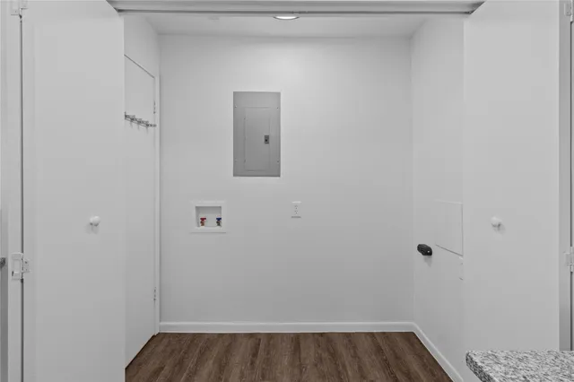 a view of a small space