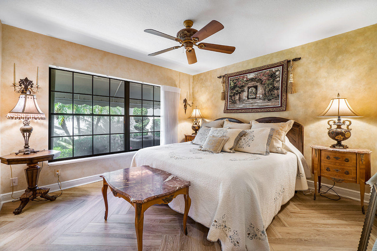 21772 Club Villa Terrace Boca Raton, FL 33433 - Photo 23 of 26 GUEST SUITE OVERLOOKS COURTYARD