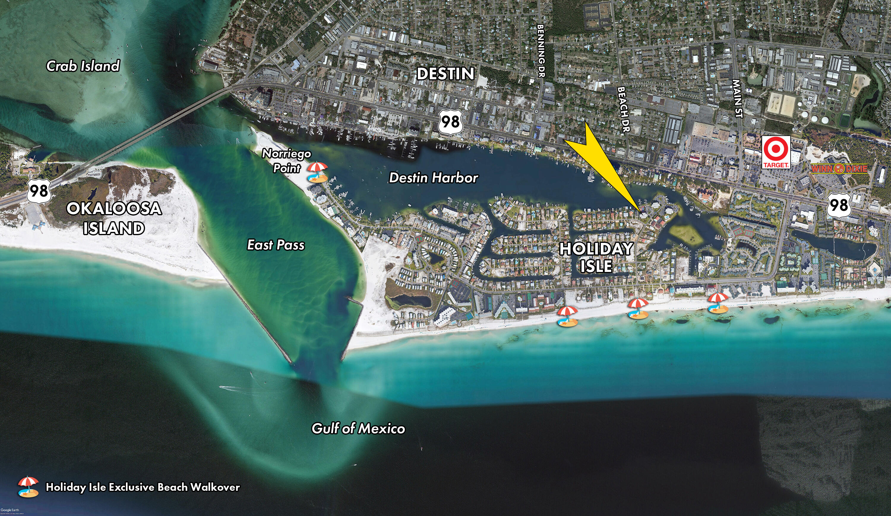 30 Moreno Point Road, Unit 703A Destin, FL 32541 - Photo 60 of 60 a view of a park