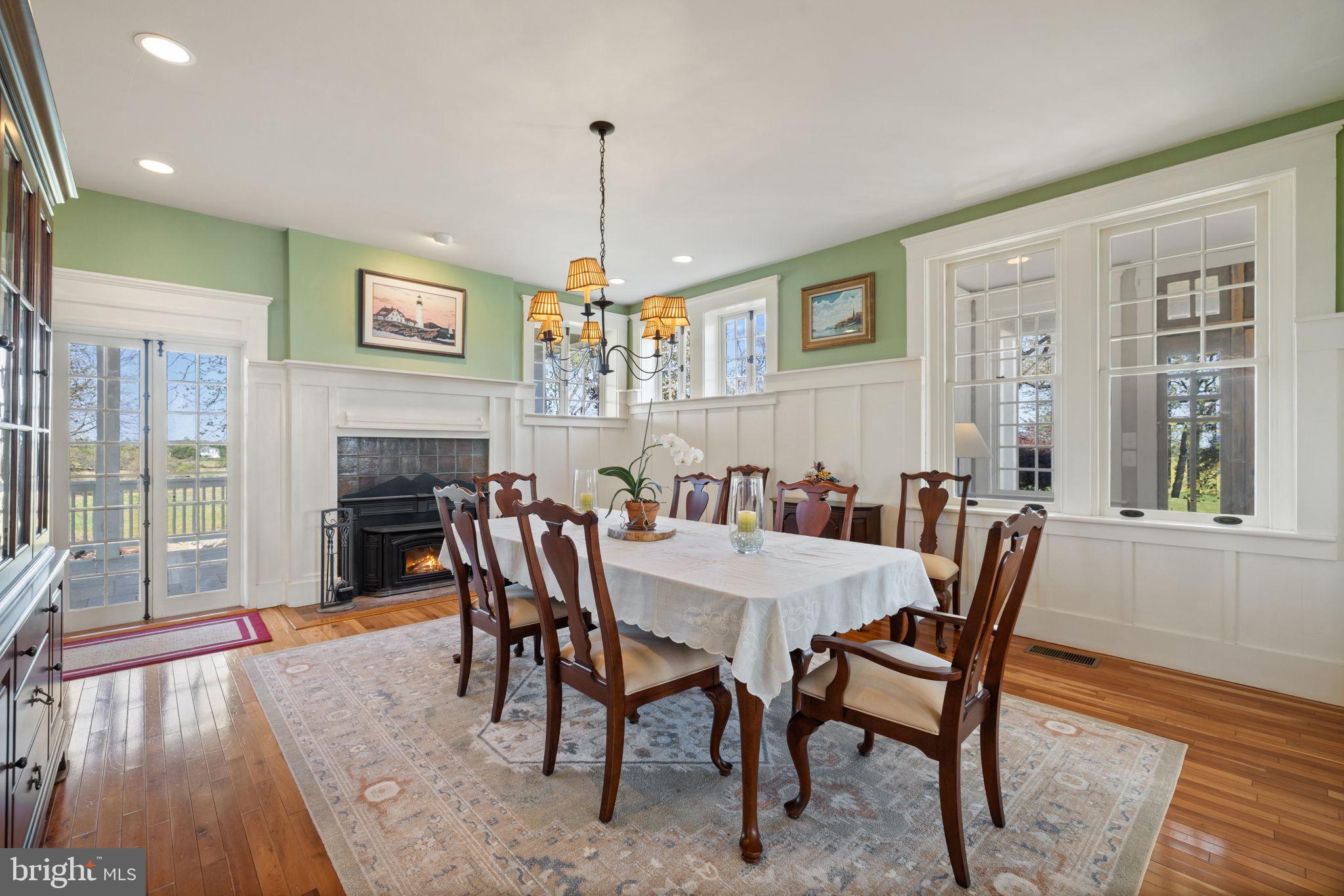 17280 Reid Road Brandy Station, VA 22714 - Photo 23 of 145 Dining Room wood burning stove