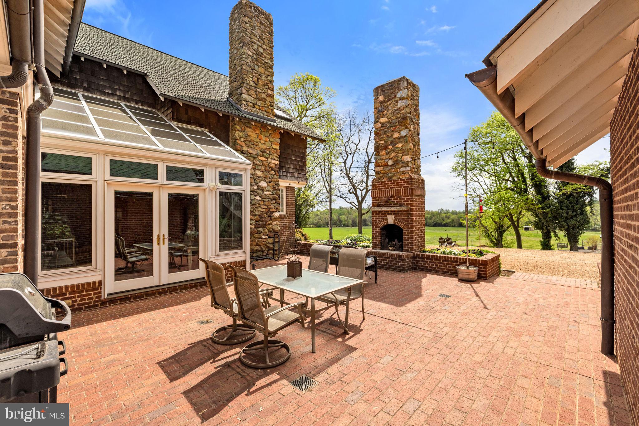 17280 Reid Road Brandy Station, VA 22714 - Photo 100 of 145 Who doesn't love a great outdoor fireplace