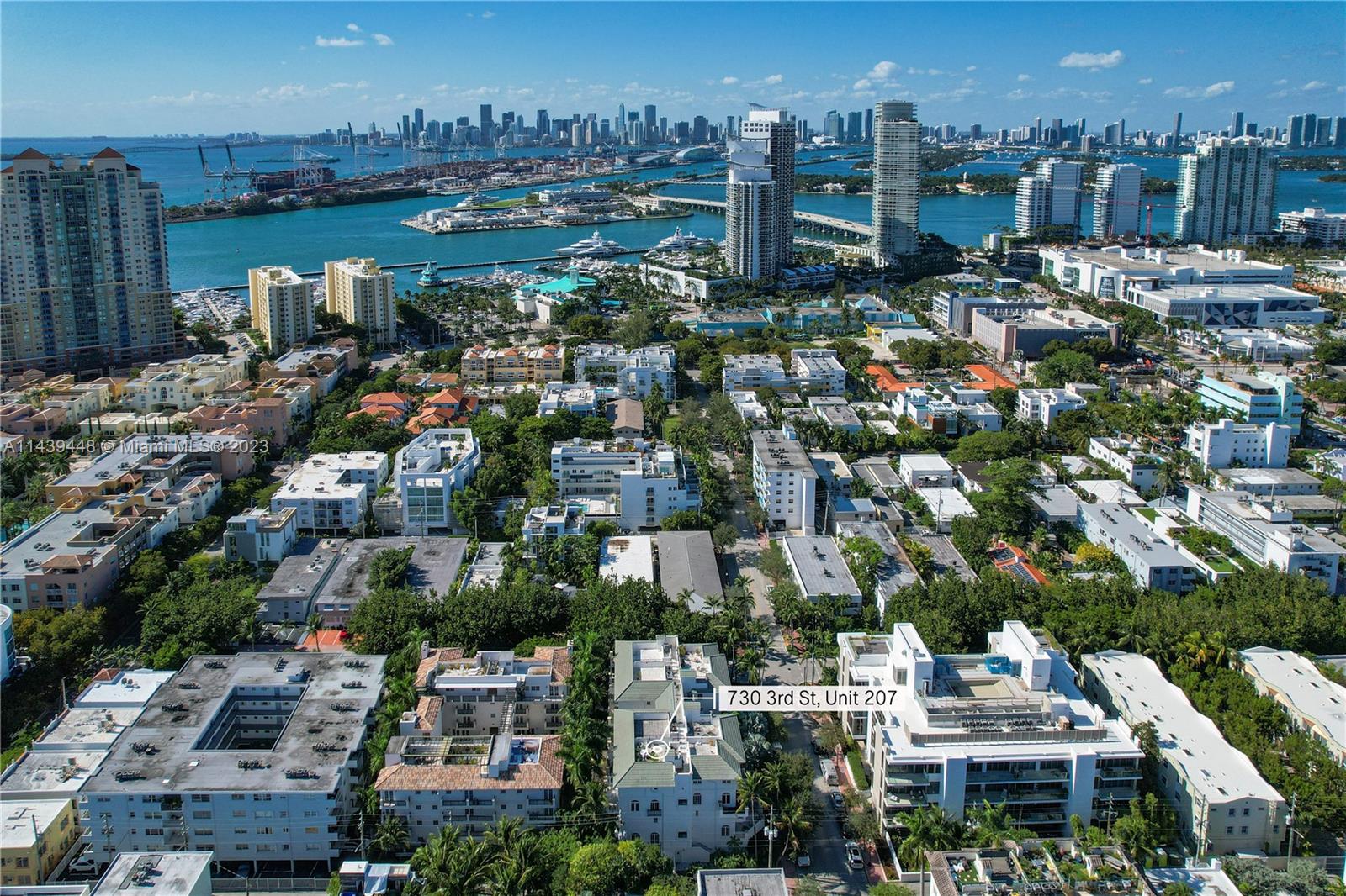 730 3rd Street, Unit 207 Miami Beach, FL 33139 - Photo 19 of 19 a view of a city