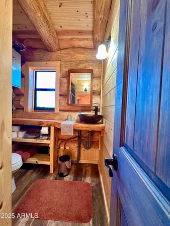 a view of a dining room with furniture and window