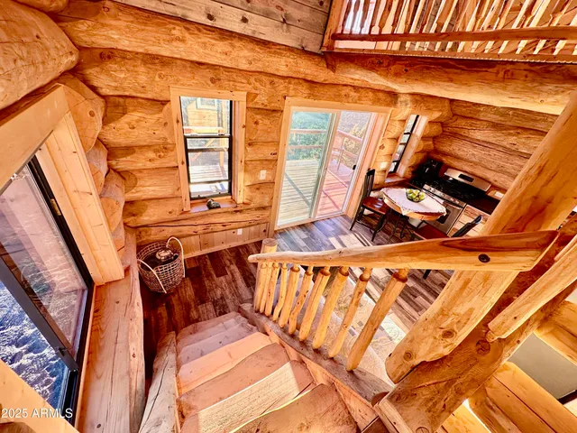 a view of an ocean from a balcony