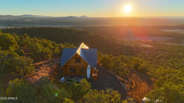 a view of lake and mountain