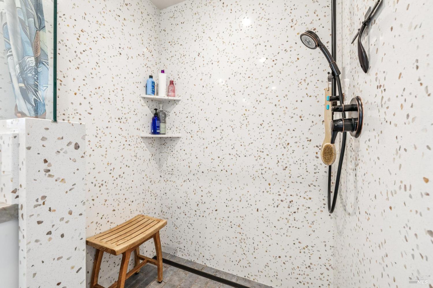 180 Adobe Canyon Road Kenwood, CA 95452 - Photo 39 of 61 a bathroom with a shower