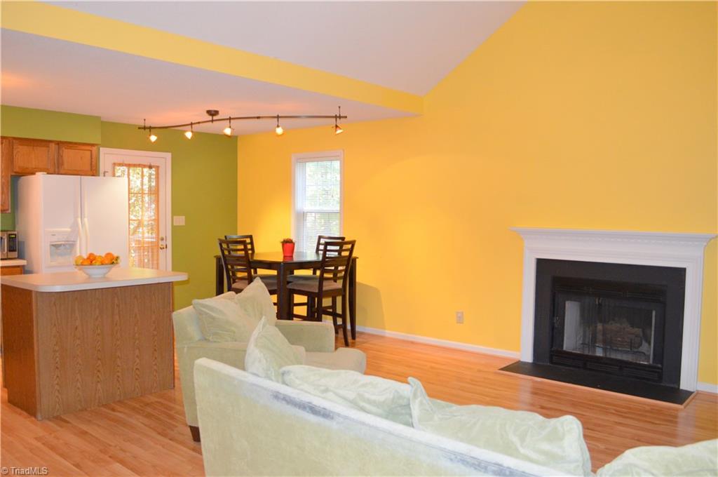 8308 Deep Valley Road Summerfield, NC 27358 - Photo 11 of 30 Open Living Room/Dining/Kitchen