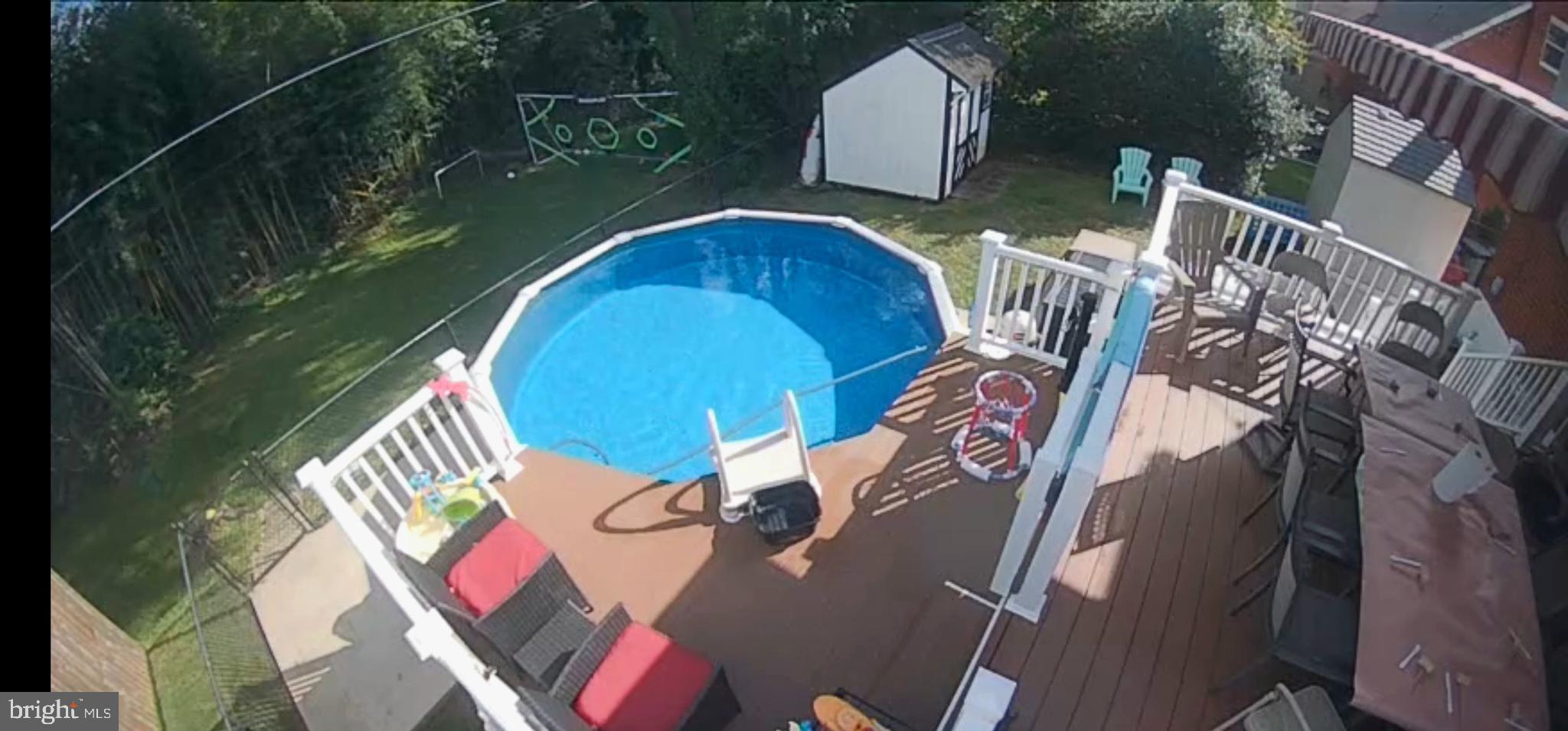 8109 Woodhaven Road Baltimore, MD 21237 - Photo 30 of 40 a view of swimming pool from a balcony