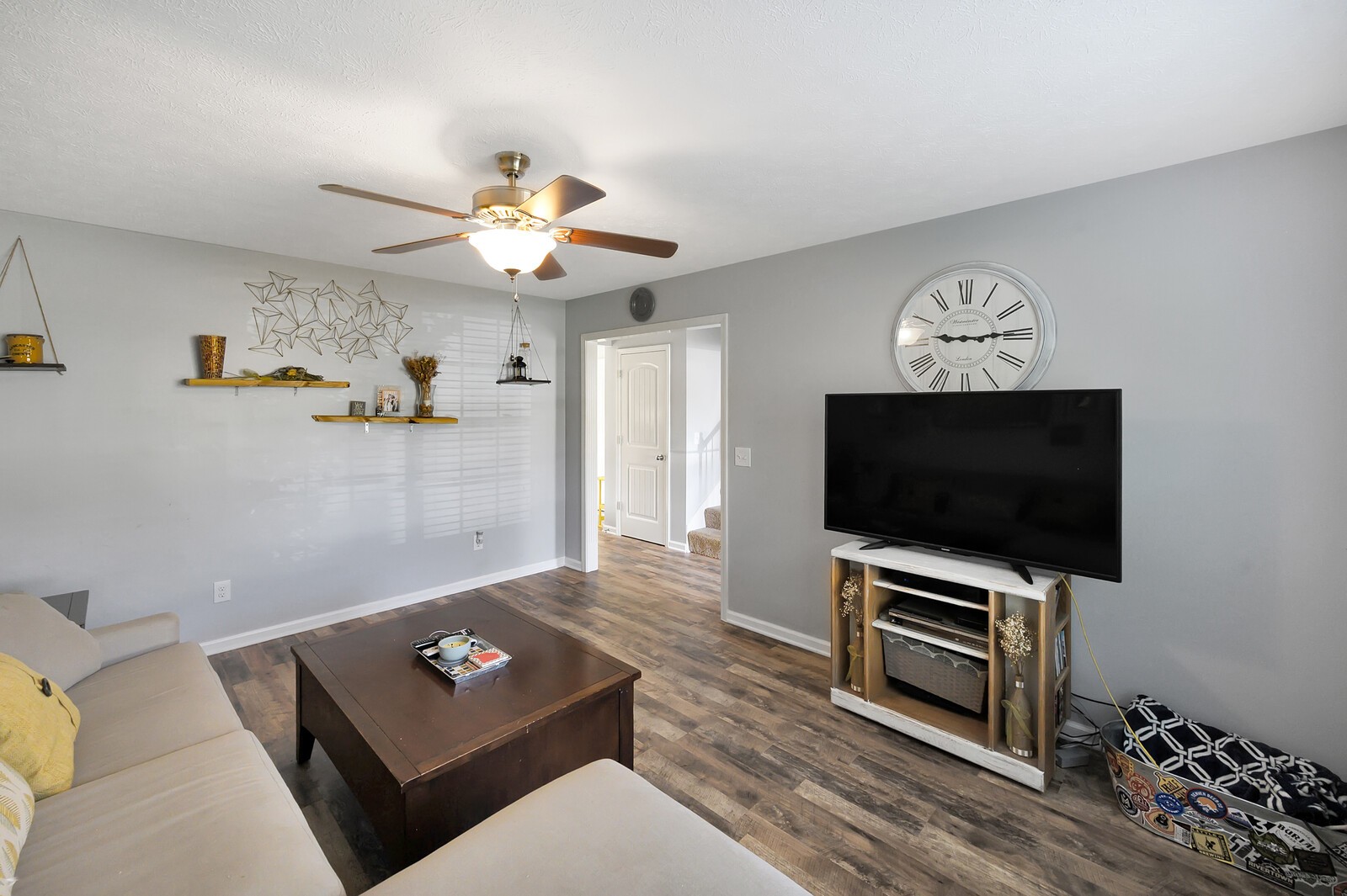 1129 Woodall Road Lebanon, TN 37090 - Photo 3 of 12 a living room with furniture and a flat screen tv