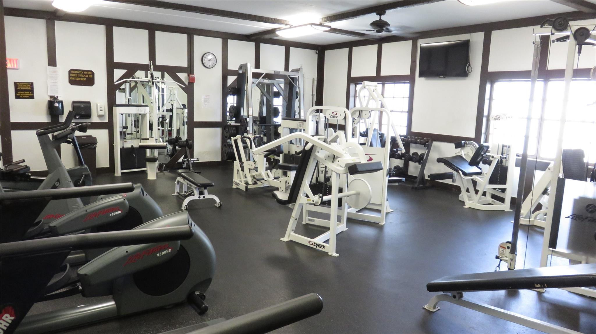 3720 Inverrary Drive, Unit 2C Lauderhill, FL 33319 - Photo 36 of 42 a view of a room with gym equipment