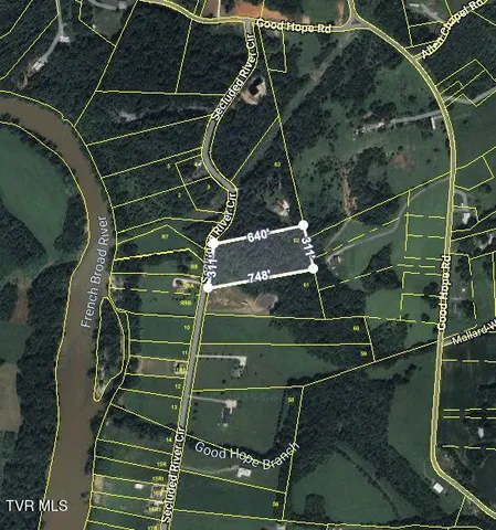 $100,000 | Lot 62 Secluded River Circle, Parrottsville, TN 37843