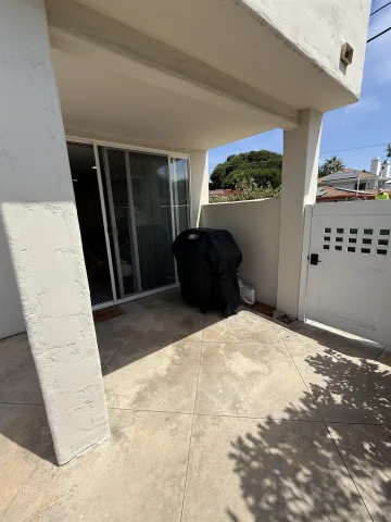 a bedroom with a bed and a walk in closet
