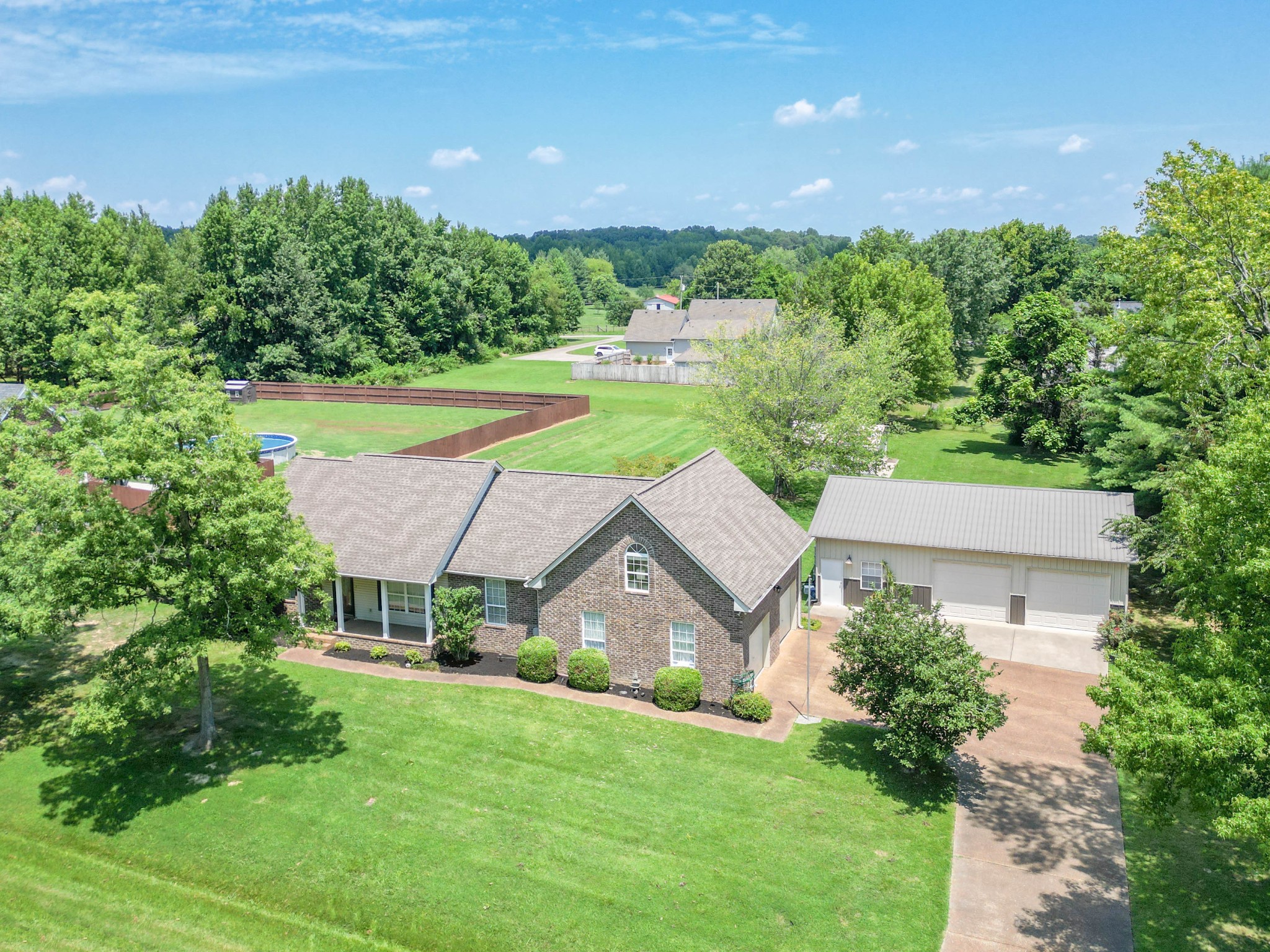 212 Independence Street Springfield, TN 37172 - Photo 1 of 26 an aerial view of a house