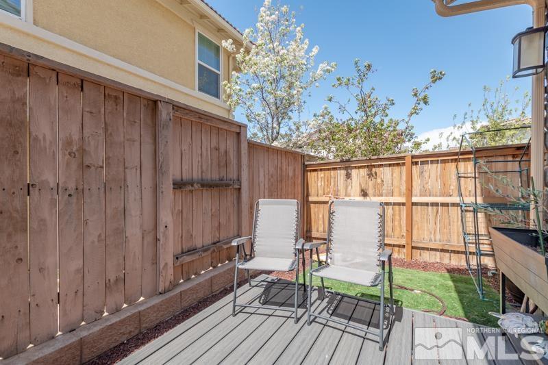 2024 Wind Ranch Road, Unit B Reno, NV 89521 - Photo 18 of 18 a view of balcony with furniture
