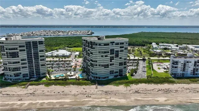 a view of a city with tall buildings