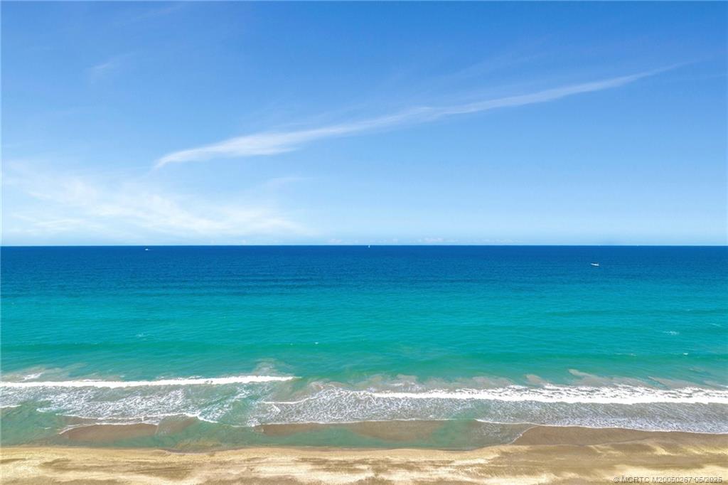 9500 South Ocean Drive, Unit HIGHER Jensen Beach, FL 34957 - Photo 48 of 53 a view of an ocean and beach