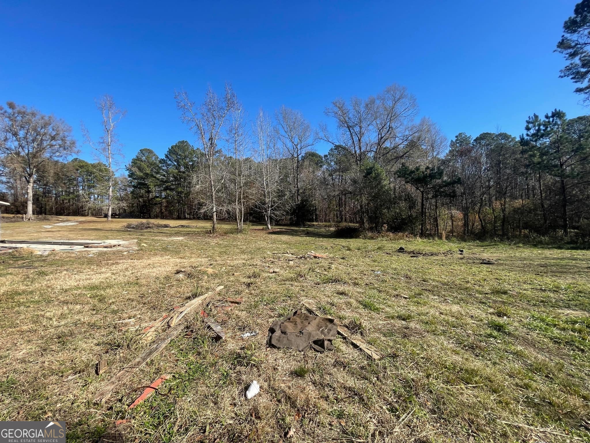 998 Campbell Road Meansville, GA 30256 - Photo 4 of 30 a view of a yard with a house