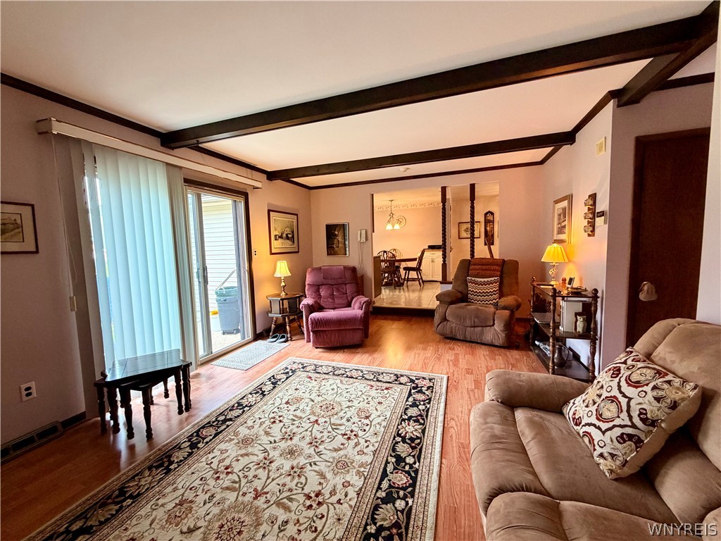 229 Wind Mill Road West Seneca, NY 14224 - Photo 25 of 49 Beamed ceilings in Family Room