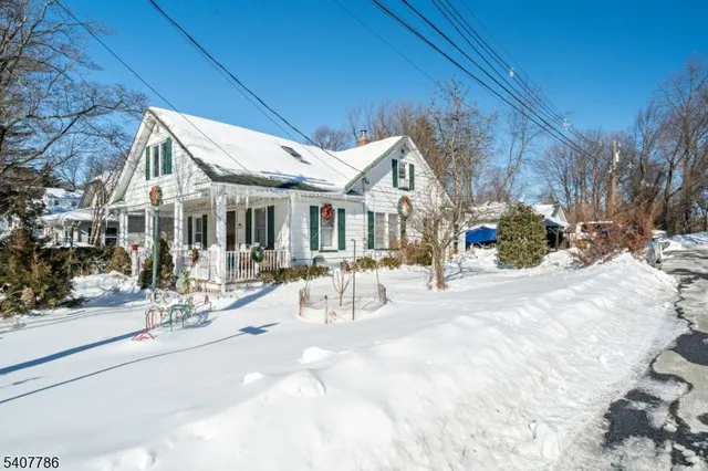 a view of a house with sitting area