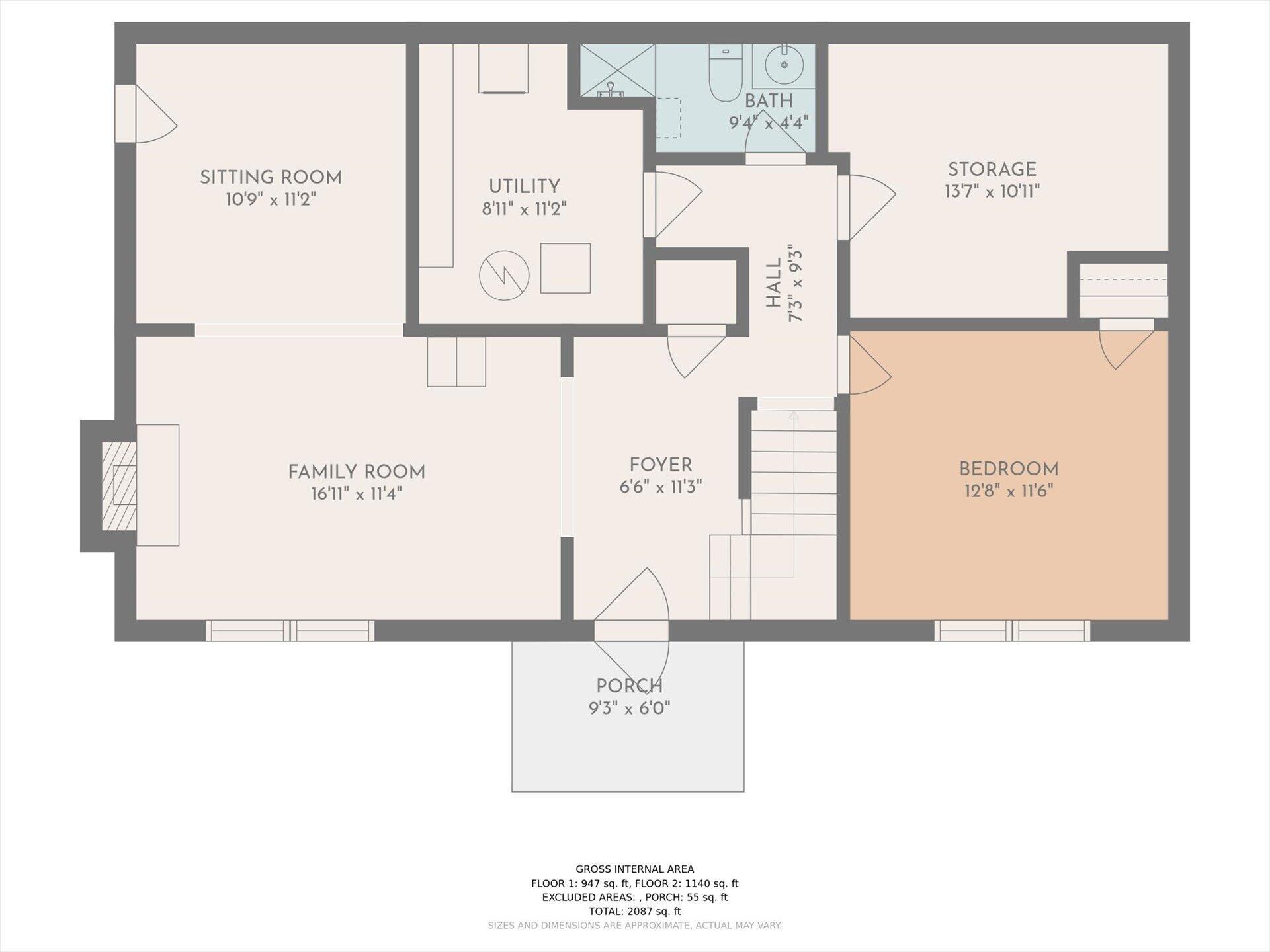 3517 Meadowlark Road Roanoke, VA 24018 - Photo 24 of 28 24_Lower_Level_Plan_3517_Meadowlarkd Rd