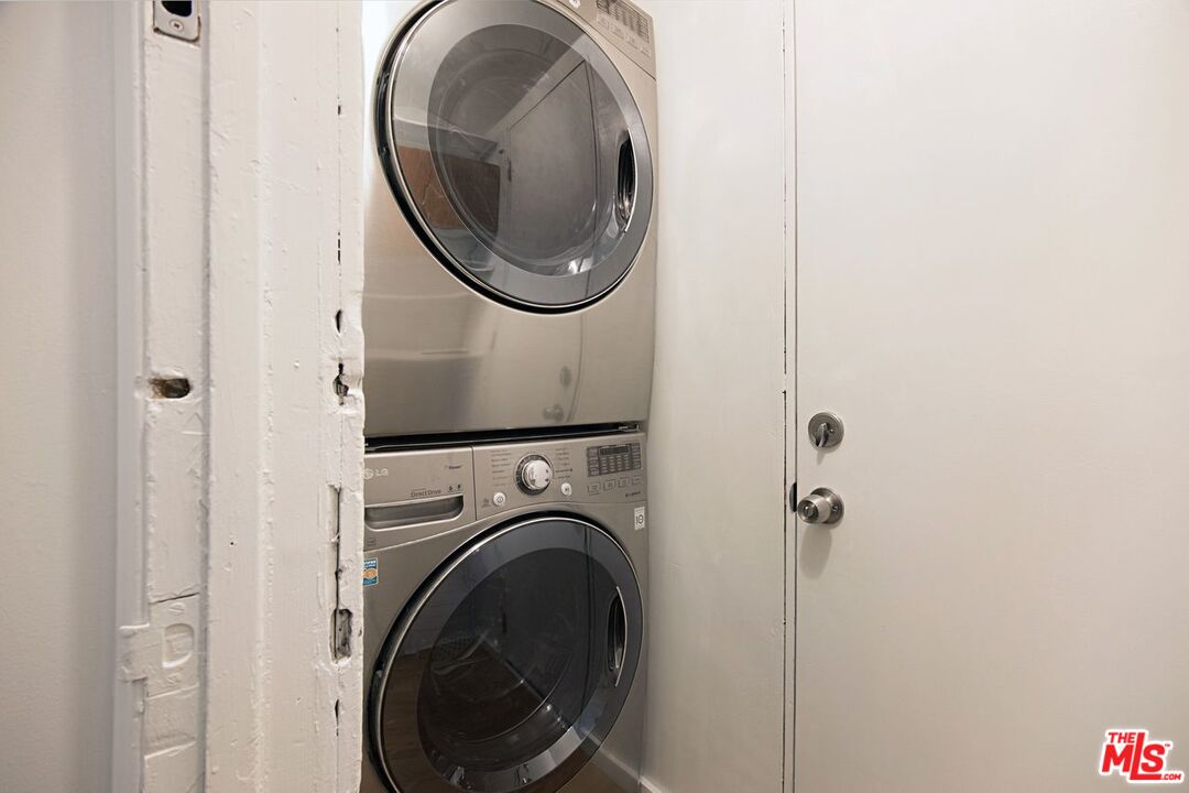 3749 Griffith View Drive Los Angeles, CA 90039 - Photo 27 of 34 a close view of a utility room with dryer and washer