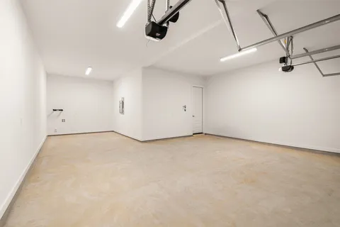 a view of a big room with carpet