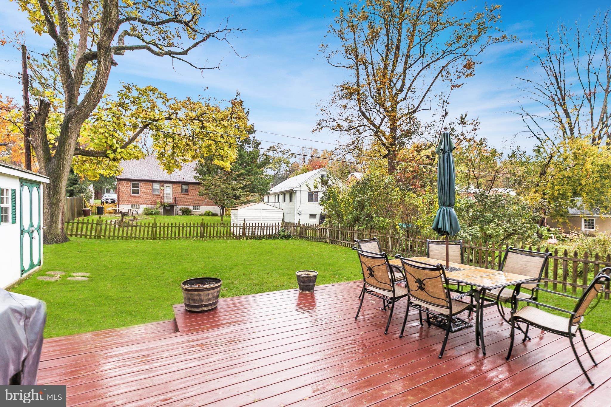 22 Dunvegan Road Baltimore, MD 21228 - Photo 25 of 30 Fabulous covered porch and deck overlooks backyard