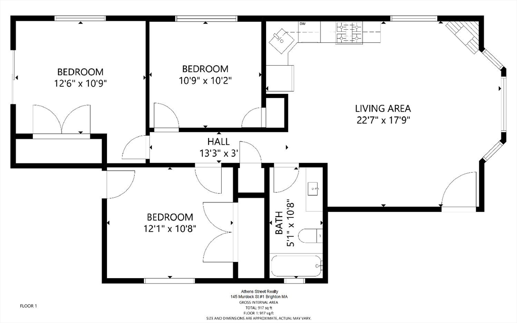 145 Murdock Street, Unit 1 Boston, MA 02135 - Photo 26 of 26