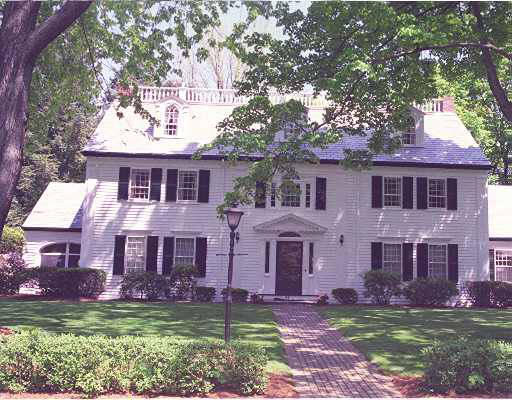 46 Somerset Road Newton, MA 02465 - Photo 1 of 1 front view of a house with a yard