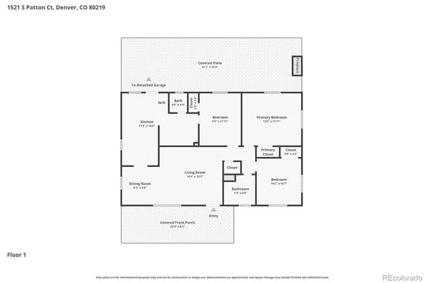 $485,000 | 1521 South Patton Court, Denver, CO 80219
