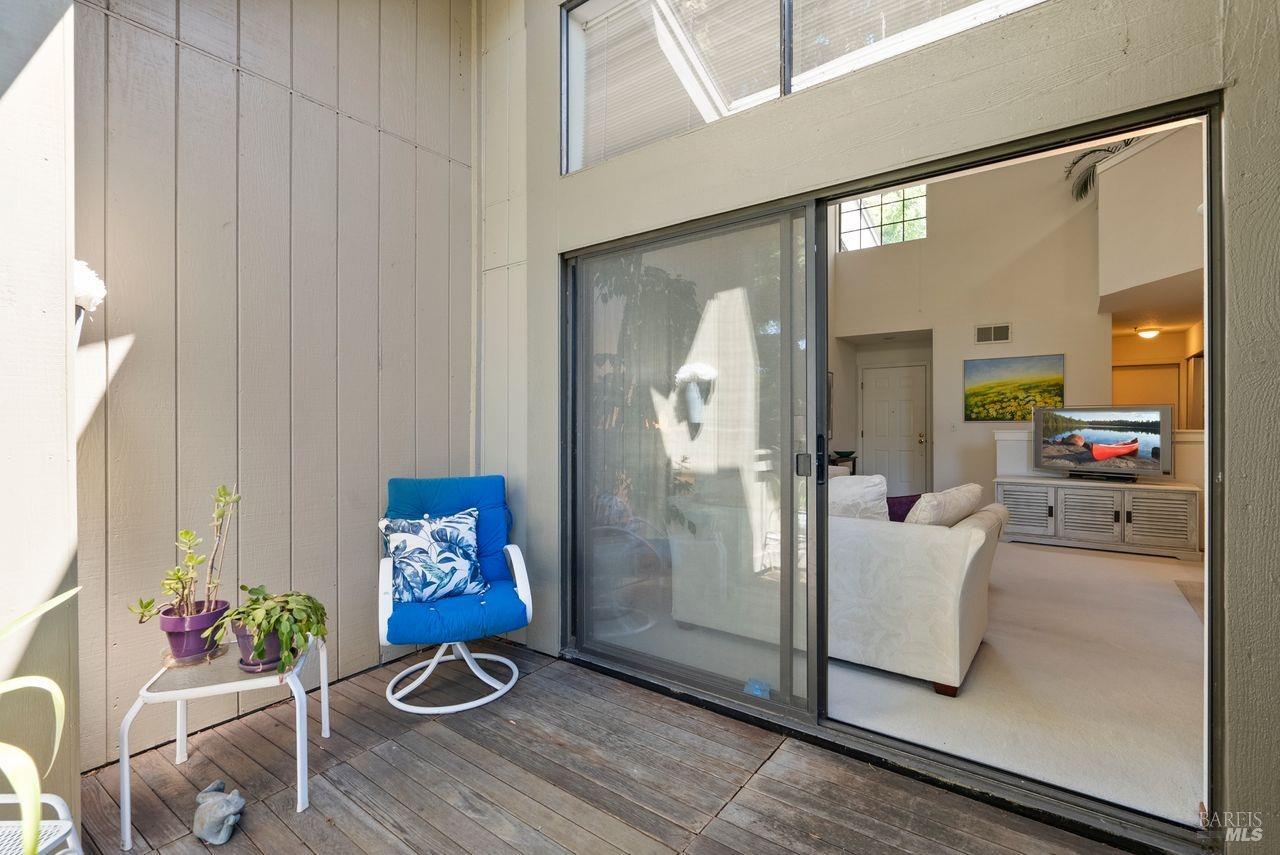 186 Redhawk Road Novato, CA 94949 - Photo 15 of 17 Deck is a lovely place for morning coffee or an evening libation.
