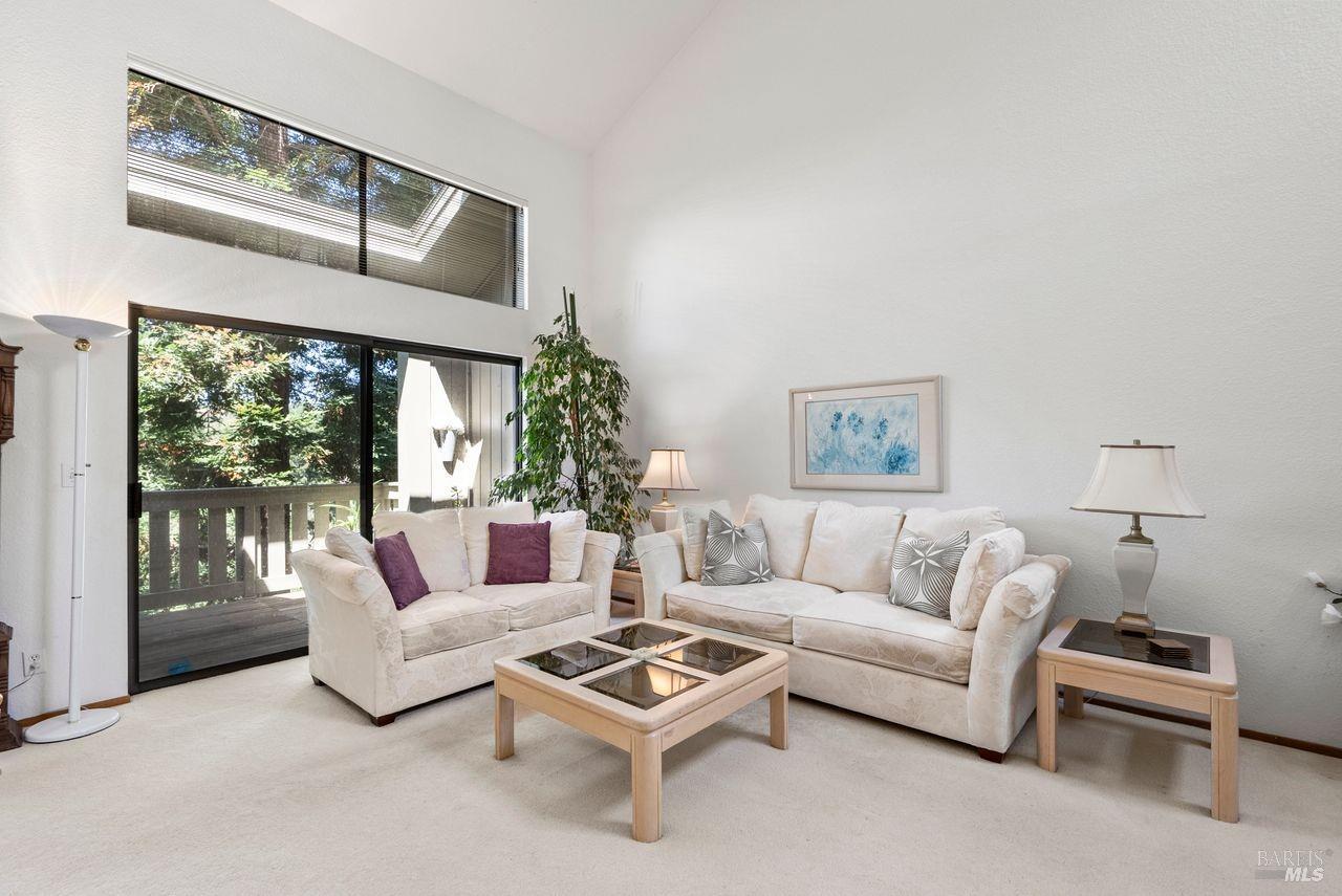 186 Redhawk Road Novato, CA 94949 - Photo 4 of 17 Clerestory windows provide an abundance of natural light and there's even a skylight on the covered porch.