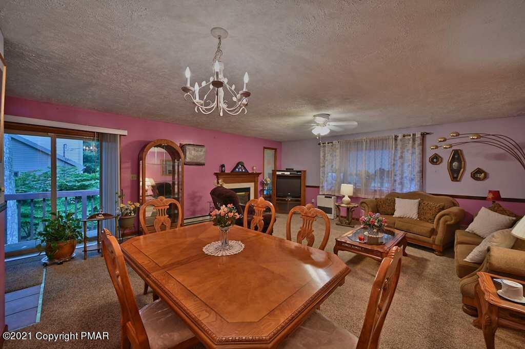 1607 Cotswald Road Tobyhanna, PA 18466 - Photo 3 of 61 a view of a dining room with furniture window and outside view