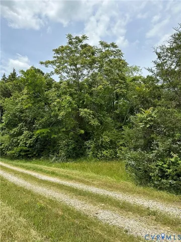 a view of a yard with an outdoor space