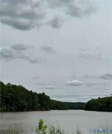 a view of lake and mountain