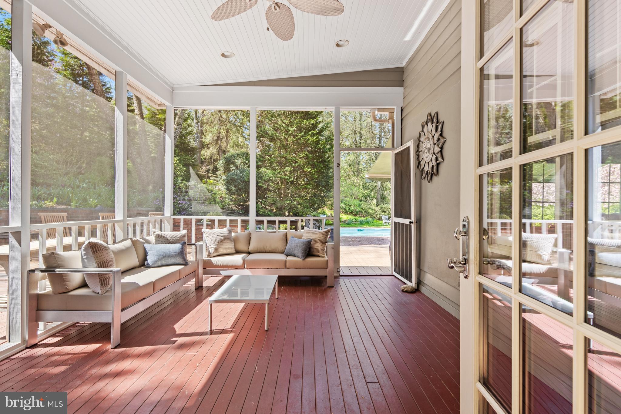 185 Biddulph Road Wayne, PA 19087 - Photo 58 of 77 screened in porch off of kitchen
