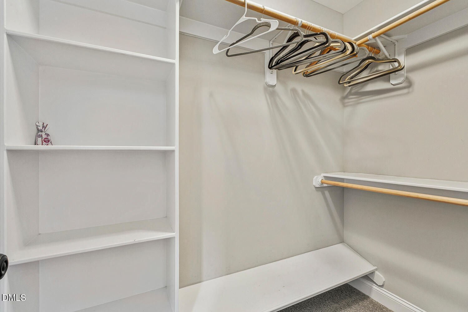 5933 Rounder Lane Holly Springs, NC 27540 - Photo 28 of 45 a view of small space with racks on the wall